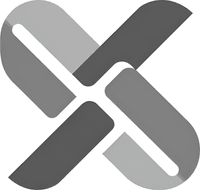 Минималистичный абстрактный логотип компании Идеал Автотранс в серых тонах на белом фоне